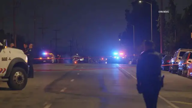 Video thumbnail for US, Los Angeles: Sylmar LAPD Officer Rushed To Hospital After Being Struck in High Speed Hit-And-Run.