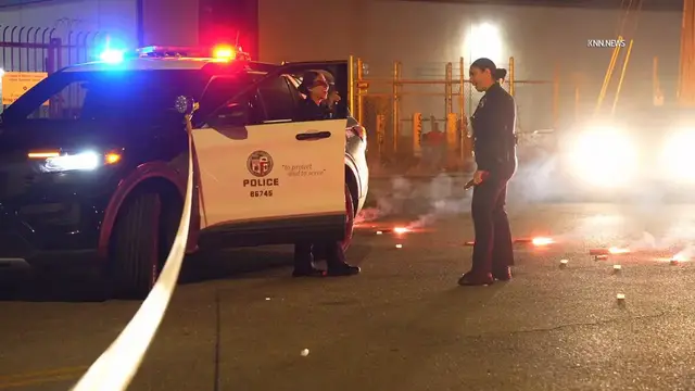 Video thumbnail for US, Los Angeles: Pacoima Pedestrian Struck by Vehicle Investigation Underway.