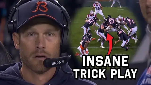 Video thumbnail for Ben Johnson Runs a Play Where he Hands the Ball to an Offensive Lineman