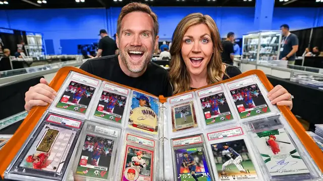 Video thumbnail for Sports Card Investor: A $100,000 Card Binder Walked Up to Our Dealer Table!