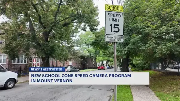 Video thumbnail for Mount Vernon launches school zone speed camera program ahead of first day of school