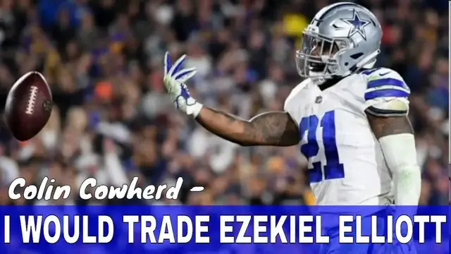Video thumbnail for law nation sports: ezekiel elliott trade? colin cowherd talks cowboys running back situation