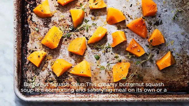 Video thumbnail for Butternut squash recipe