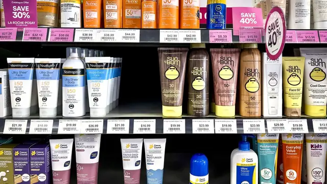 Video thumbnail for First newly approved sunscreen ingredient in 25 years hits US shelves