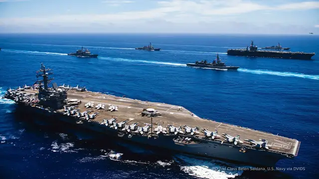 Video thumbnail for China is upping its game in the Pacific. How are US forces preparing?