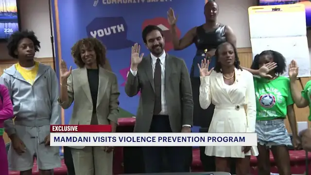 Video thumbnail for Mayor Mamdani meets with East Flatbush teens to discuss violence prevention
