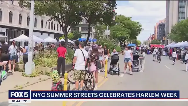 'Video thumbnail for NYC Summer Streets celebrates Harlem Week'
