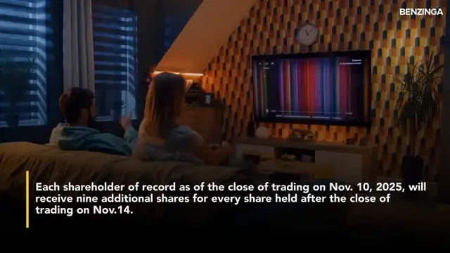 'Video thumbnail for Netflix Announces 10-For-1 Stock Split, Shares Rise'