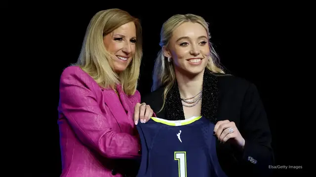 Video thumbnail for Bueckers goes No. 1 in WNBA draft, league addresses player safety