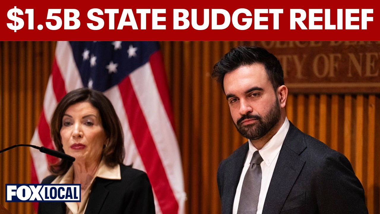 Video thumbnail for Hochul and Mamdani announce $1.5B in state budget relief