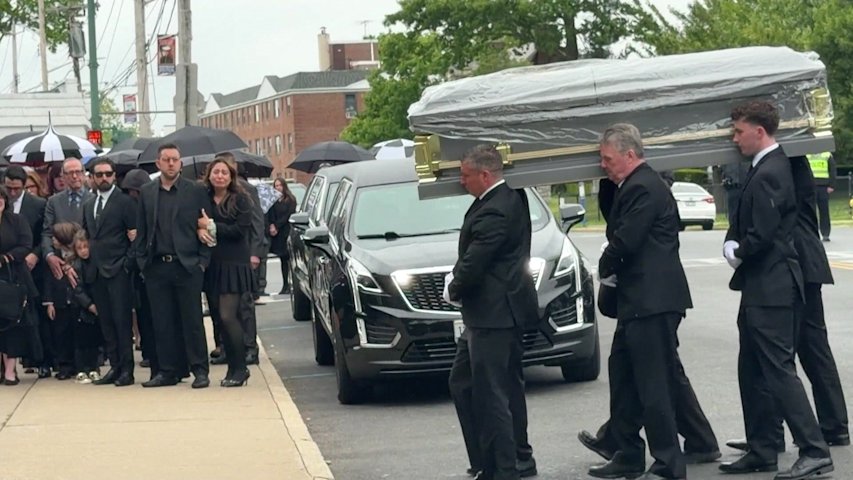 Video thumbnail for Harrison mourns hometown hero and 9/11 responder for lifelong service