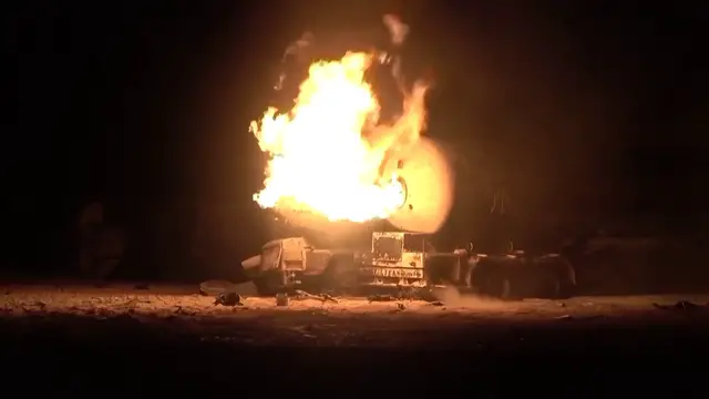 'Video thumbnail for US air attacks target Yemen fuel port, killing dozens'