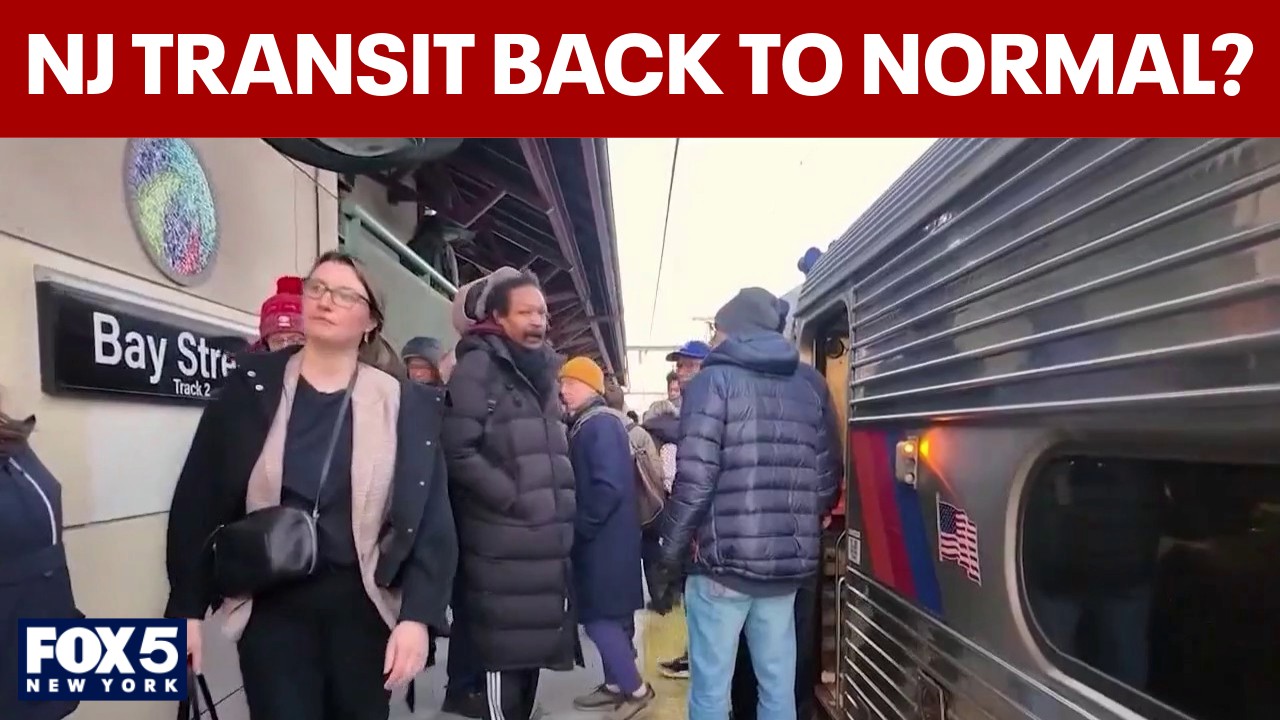 Video thumbnail for Latest on the NJ Transit morning commute