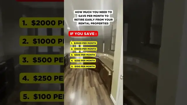 'Video thumbnail for HOW MUCH TO SAVE TO RETIRE EARLY'