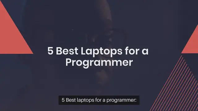 Video thumbnail for 5 Best Laptops for a Programmer