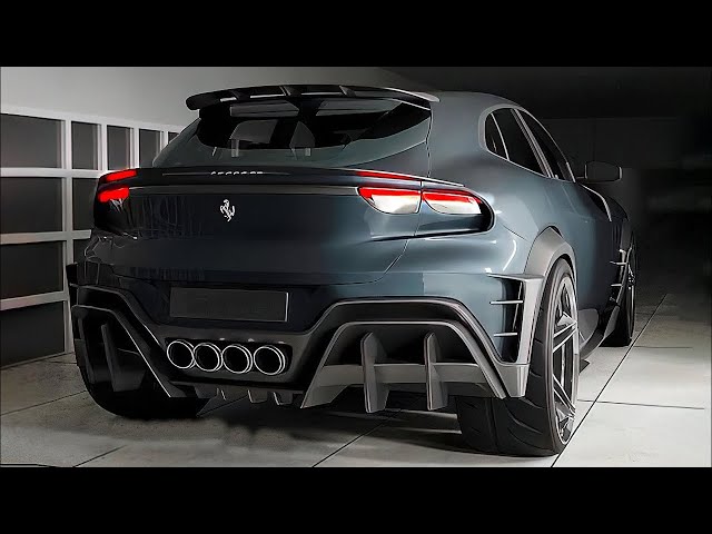 Video thumbnail for PRIMEIRO SUV DA FERRARI O PUROSANGUE TEM MOTOR V12 COM 725hp E PORTAS COM ABERTURA INVERTIDA