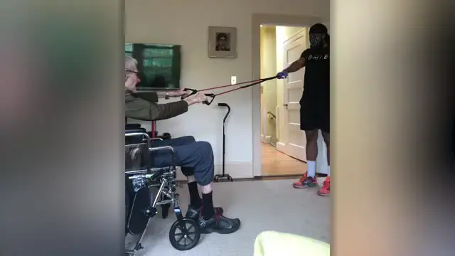 Video thumbnail for Man With Parkinson's Works Out With Trainer For Sweetest Reason | Happily TV