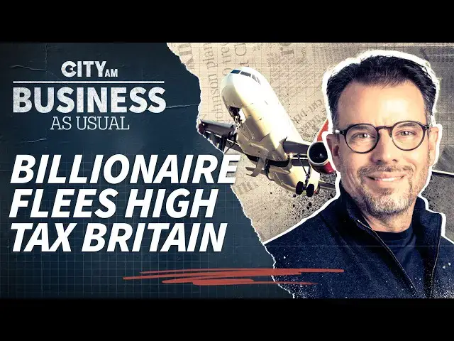 Video thumbnail for Britain's third-highest tax-payer flees for Greece