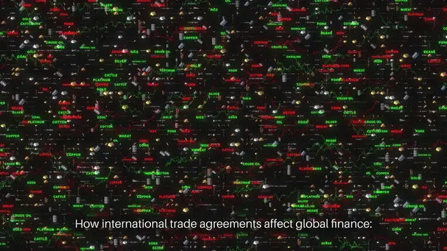 Video thumbnail for How international trade agreements affect global finance