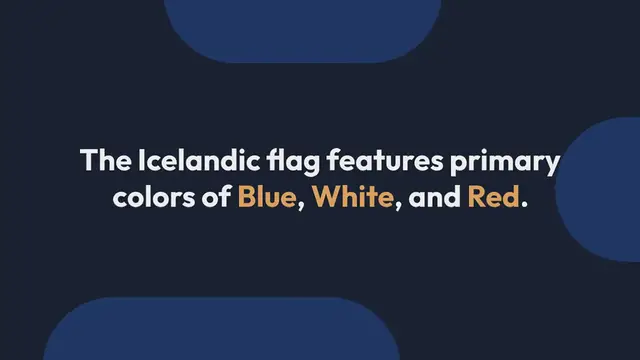 Video thumbnail for Iceland Flag Colors