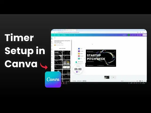 'Video thumbnail for How to Set a Timer in Canva Whiteboard'
