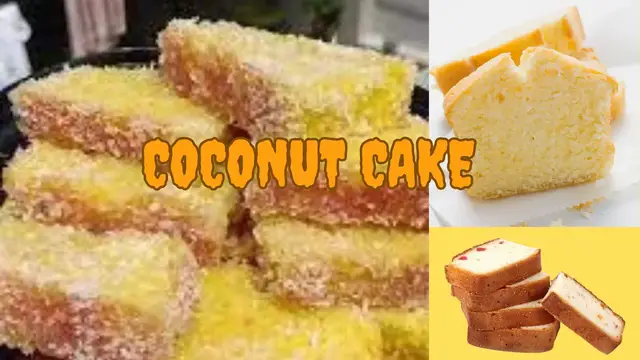 Video thumbnail for Coconut Coating Sugar Syrup Cake