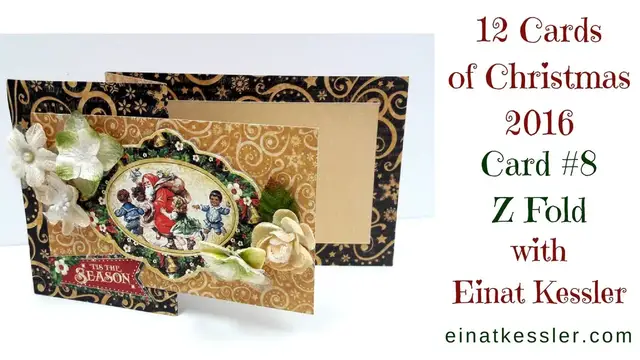Video thumbnail for 12 Cards of Christmas #8 - Z fold. CHECK OUT THE LIMITED TIME OFFER IN DESCRIPTION!