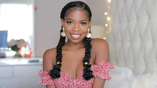Video thumbnail for Quick and Easy Braid Protective style on Natural Hair FT. Shea Moisture(720P HD)