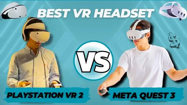 Video thumbnail for Meta Quest 3 vs PlayStation VR 2