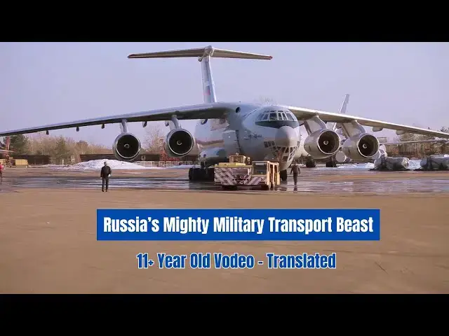 Video thumbnail for Why the IL-76MD-90A is Russia’s Most Important Military Transport Aircraft!