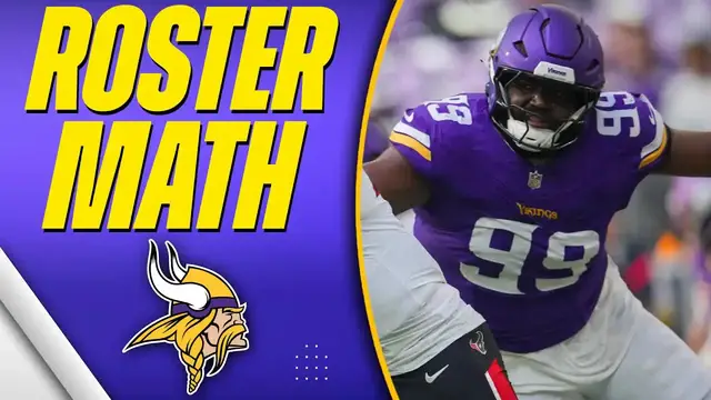 'Video thumbnail for a to z sports - minnesota vikings: roster math and tough decisions ahead'