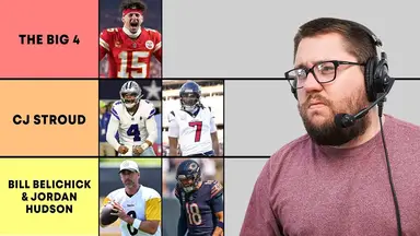 'Video thumbnail for I created a 2025 NFL QB Tiermaker'