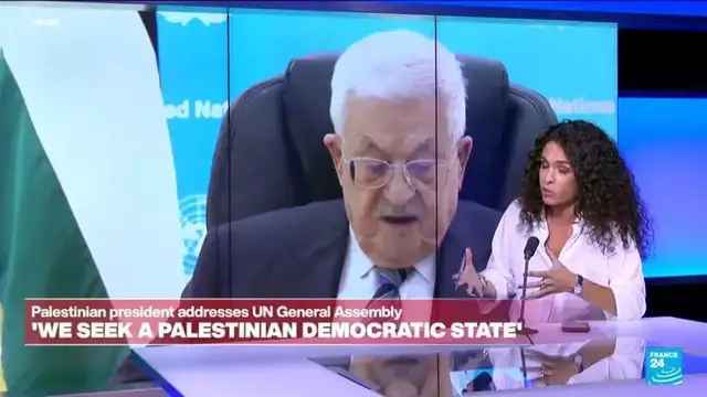 Video thumbnail for Threat to 'life and existence': Major takeaways from Palestinian president's UN speech