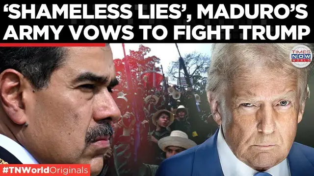 'Video thumbnail for MADURO VS TRUMP: "Voice Of the Homeland": Maduro Calls for Militia Enlistment Amid US Threats'
