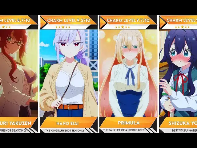 Video thumbnail for Top 30 Ecchi Anime Waifus of Winter 2025 | Anime Bytes