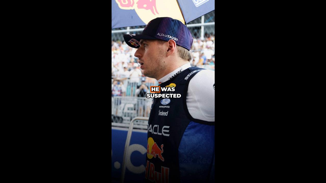 Video thumbnail for Max Verstappen hit with Miami GP time penalty ⏱️⚠️