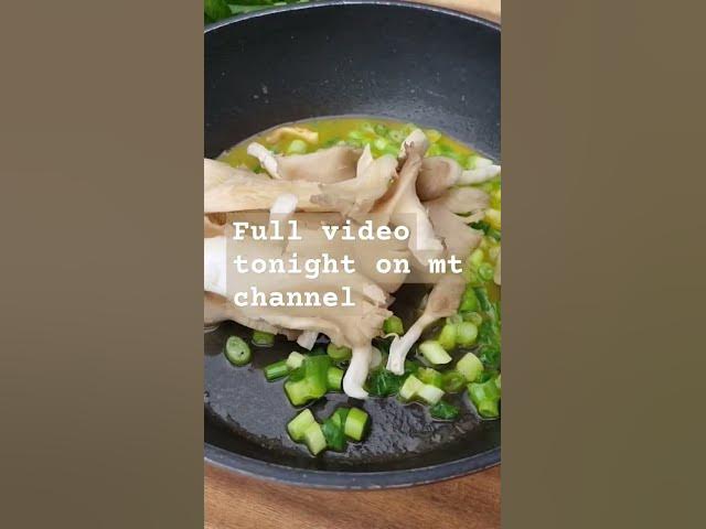 Video thumbnail for Oyster Mashrooms #short #food