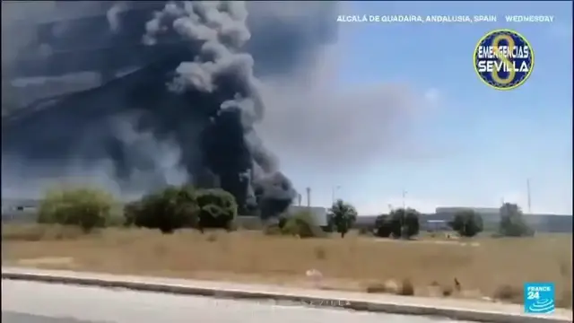 Video thumbnail for Spain chemical depot blaze sparks stay-at-home order for almost 80,000