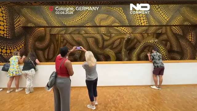 Video thumbnail for Germany: Yayoi Kusama exhibition breaks attendance record in Cologne
