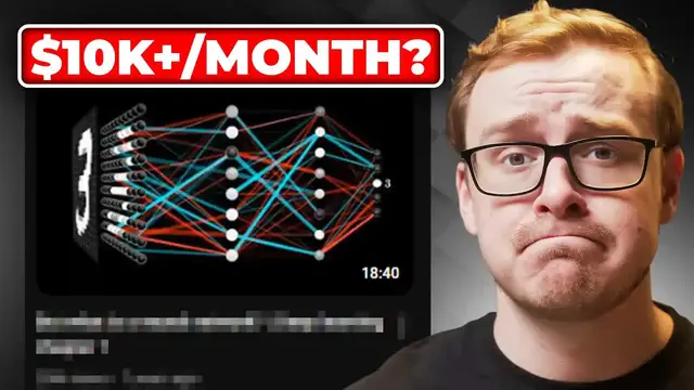 'Video thumbnail for 10 BORING YouTube Channels That Make $10k+/month'
