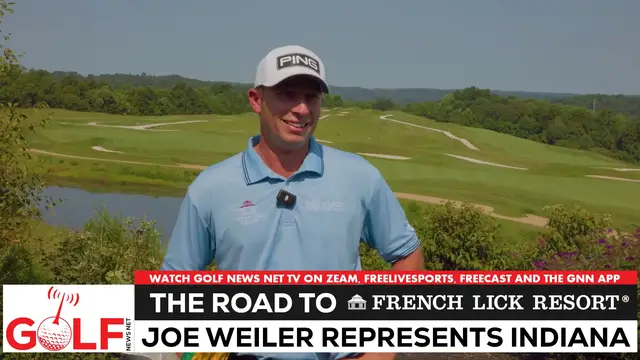 'Video thumbnail for Joe Weiler hopes to represent Indiana at Korn Ferry Tour Championship'