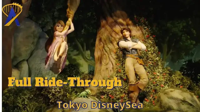 'Video thumbnail for Tangled Ride-Through, Rapunzel's Lantern Festival in Fantasy Springs at Tokyo DisneySea'