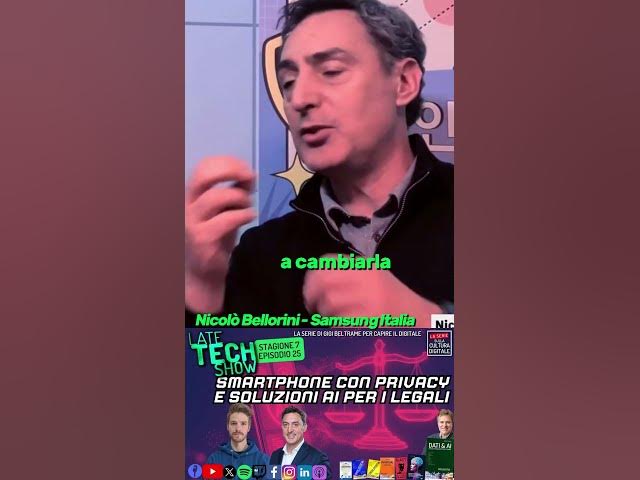 Video thumbnail for Nicolò Bellorini di Samsung racconta Galaxi AI