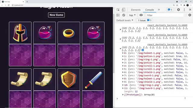 Video thumbnail for Build a Memory Game with React #8 - Flipping Cards