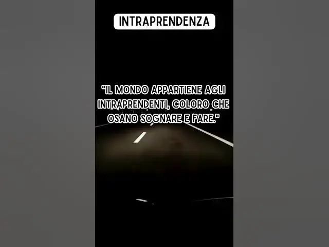 'Video thumbnail for l'importanza dell'intraprendenza 💪🏻'