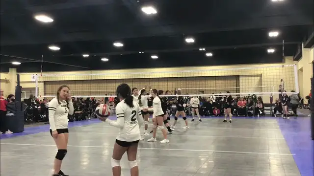 'Video thumbnail for Academy Volleyball Club 14 Premier Volleyball Match'