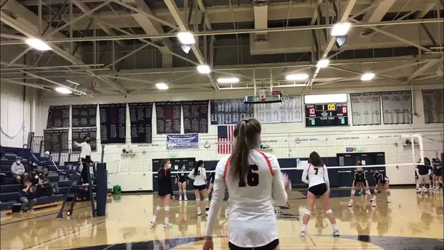 'Video thumbnail for Woodside High School Volleyball vs. Carlmont High School Volleyball Game (May 2021) [Varsity]'