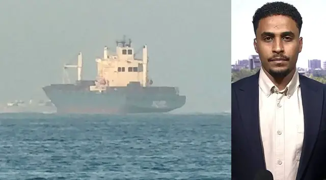 Video thumbnail for Iranian ships transit Hormuz in ‘first tangible outcome’ of MoU