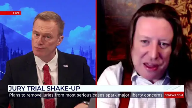 Video thumbnail for WATCH: Scrapping jury trials is 'too much power' for one person to wield, barrister says