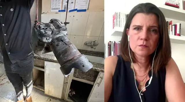 'Video thumbnail for Israel targets journalists to create Gaza ‘blackout,’ says Reporters Without Borders'